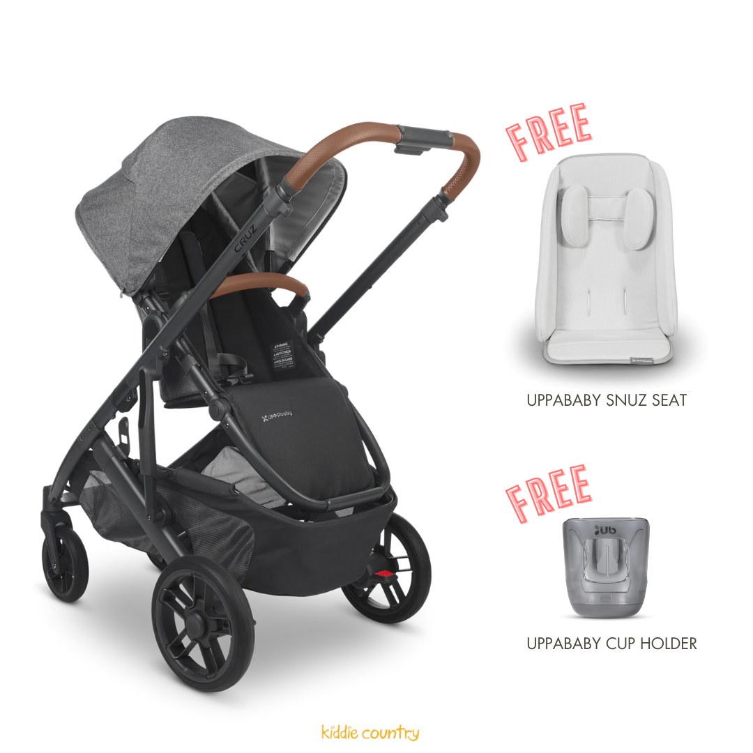 Uppababy Cruz V2 Free Snug Seat & Cupholder