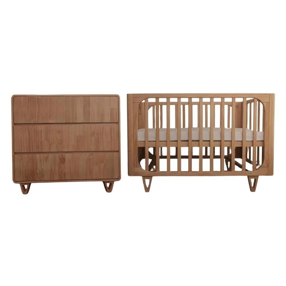 Cocoon Vibe Dresser & Cot Bundle
