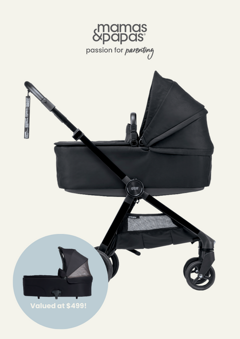 Mamas & Papas Strada Pram with FREE Carrycot