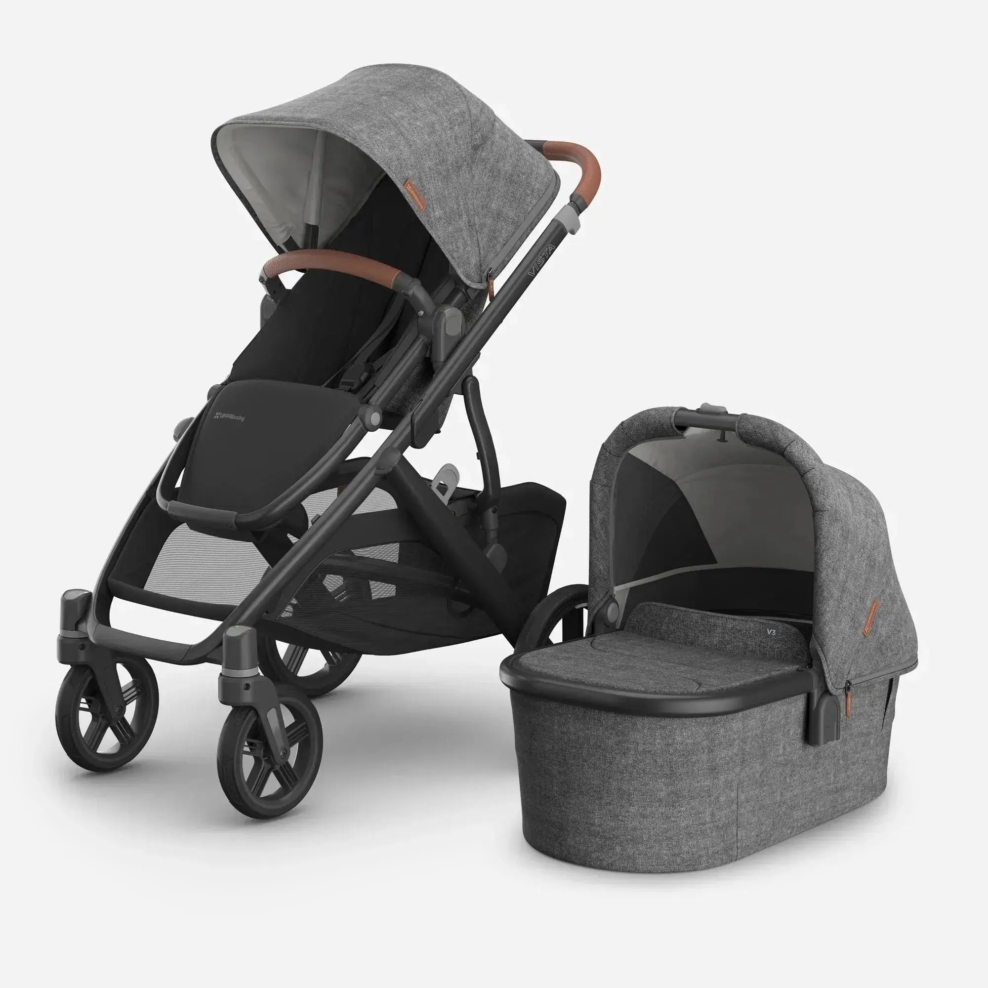 Uppababy Vista V3 Pram With Bassinet
