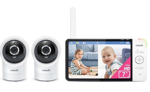 VTech RM7764HDV2 7” 2-Camera Remote Access