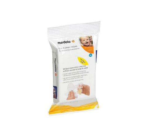 Medela Quick Clean Wipes 24 Pack - Kiddie Country