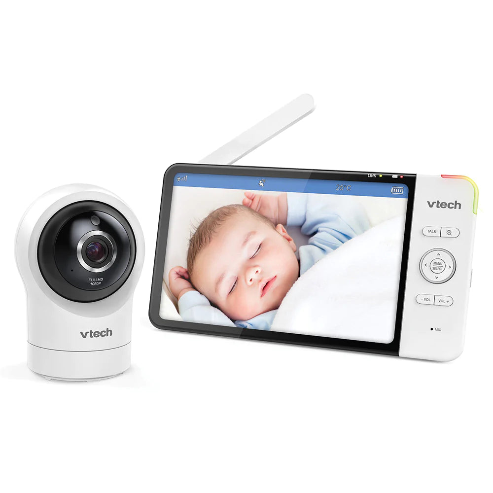 VTech 7” Smart HD Pan Tilt Video Baby Monitor with Remote Access