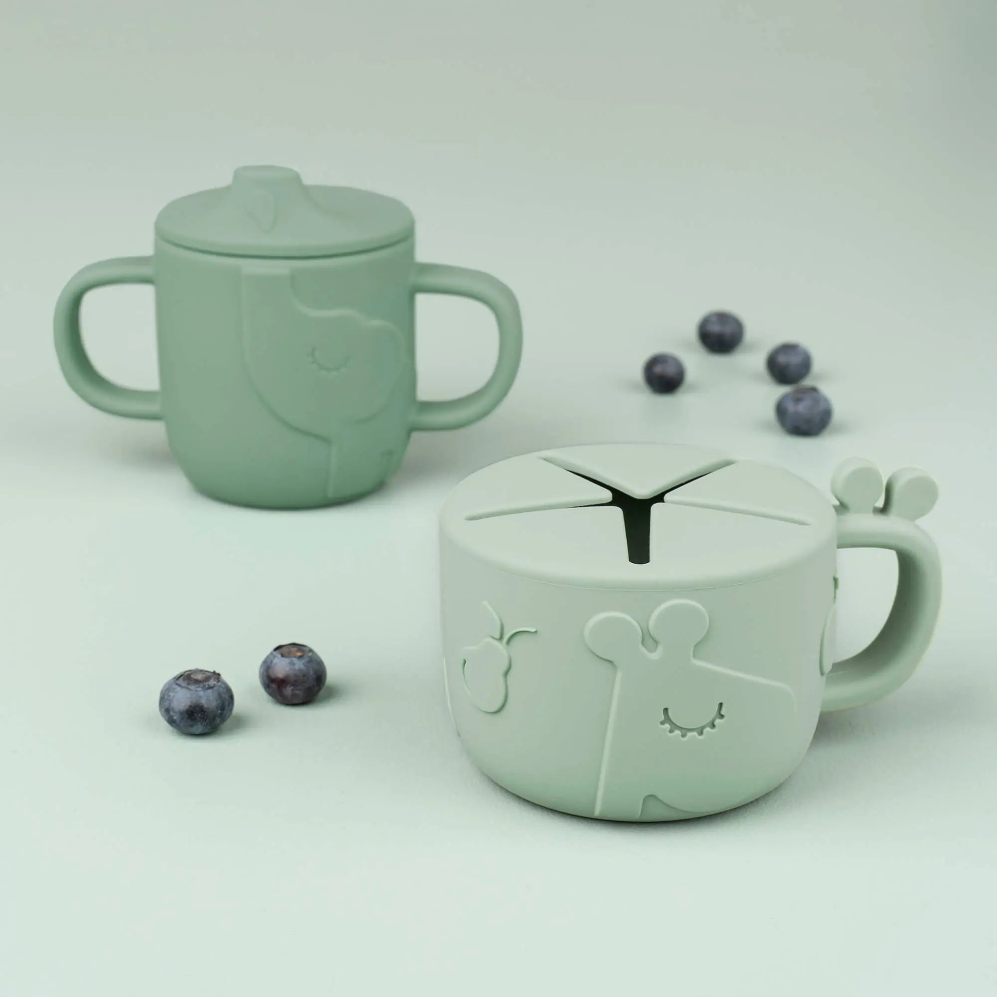 Done by Deer Peekaboo Spout Snack Cup Set