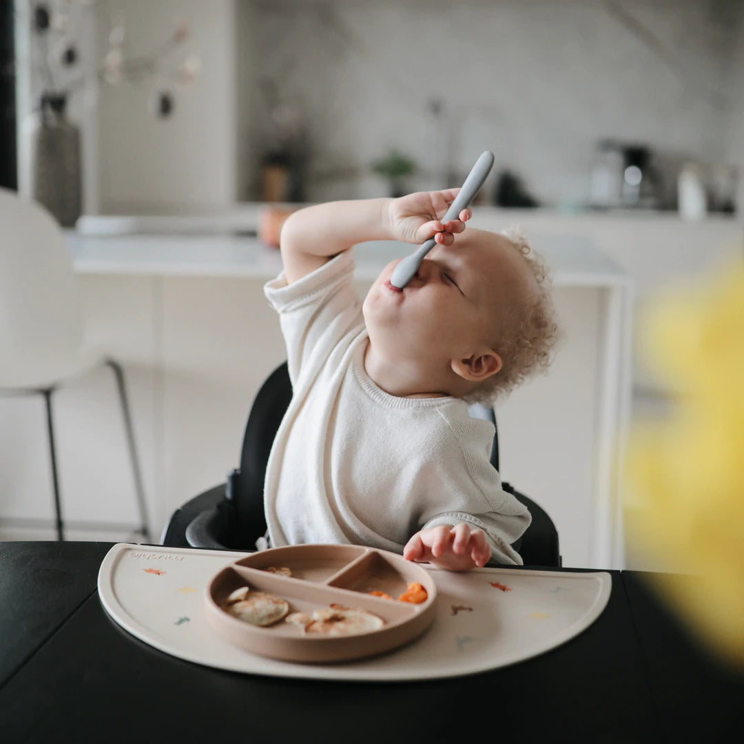 Mushie Silicone Feeding Spoons 2pk - Kiddie Country
