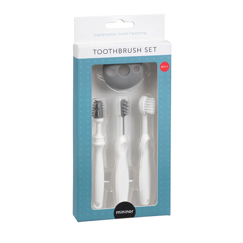 Mininor Baby Toothbrush Set