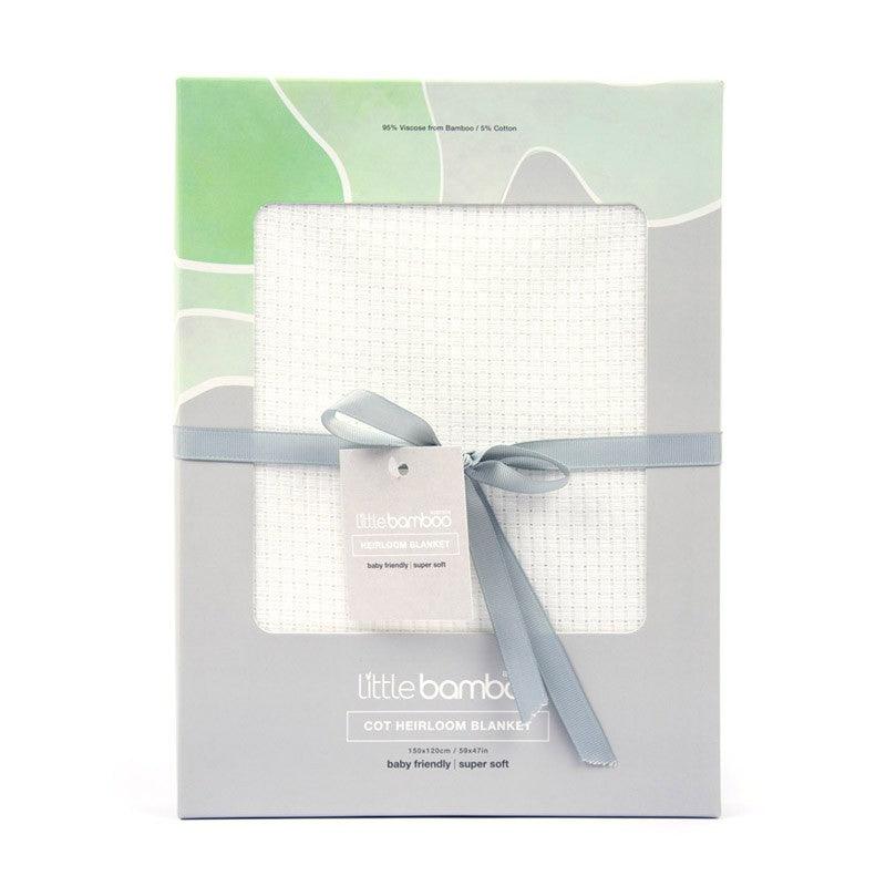 Little Bamboo Heirloom Cot Blanket - Kiddie Country