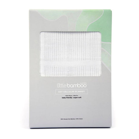 Little Bamboo Cot Airflow Cellular Blanket - Kiddie Country