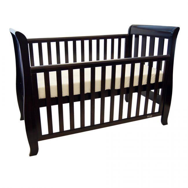 Babyhood Classic Sleigh Cot