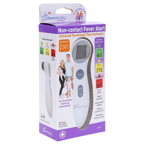 Dreambaby Non-Contact Fever Alert Infrared Forehead Thermometer - Kiddie Country