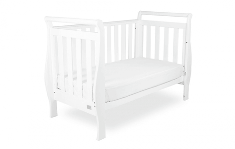 Babyhood Georgia Sleigh Cot Luxx - Kiddie Country