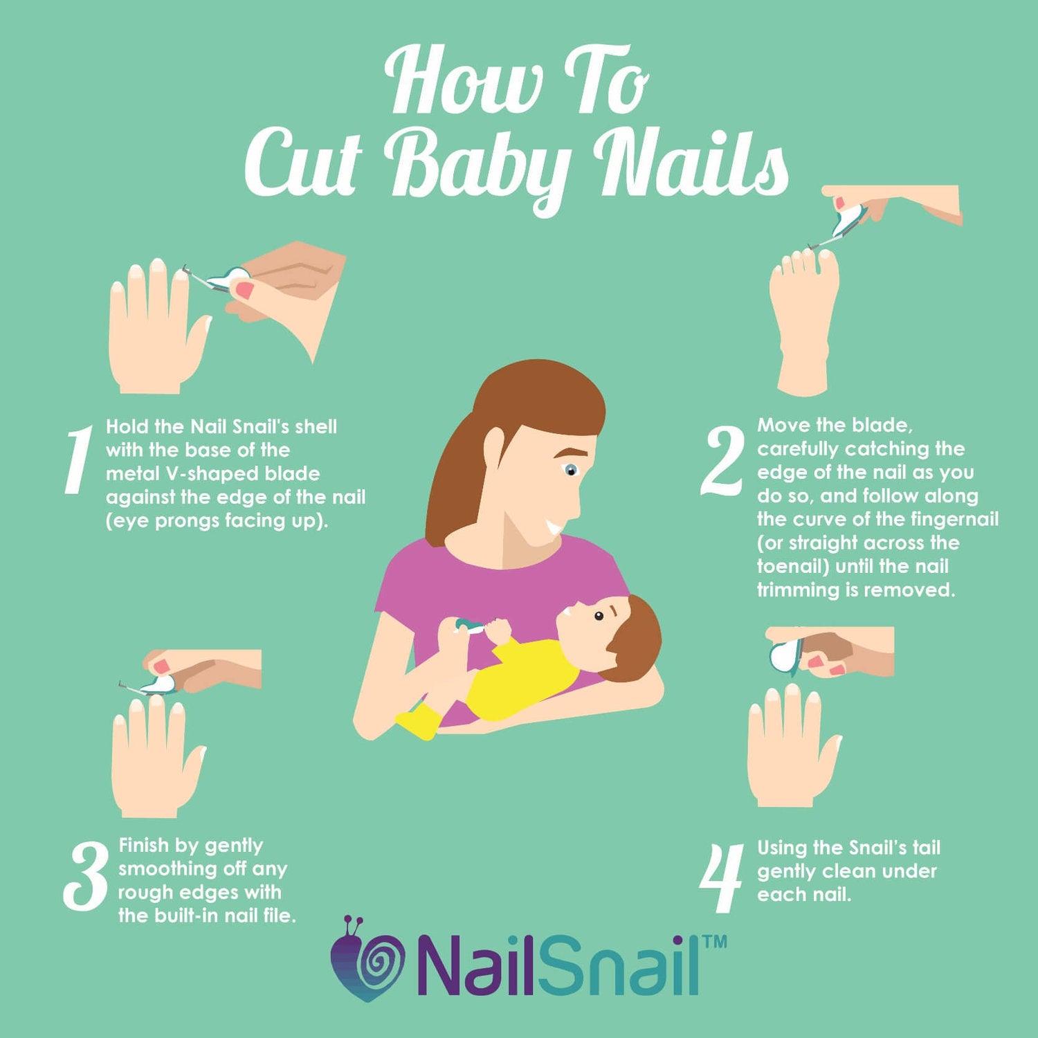 Nail Snail 3 in 1 Nail Trimmer - Kiddie Country