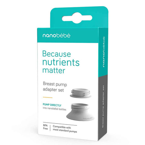 Nanobebe Breast Pump Adaptor Set - Kiddie Country