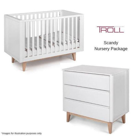 Troll Scandy 3 Piece Nursery Package - Kiddie Country