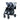 Valco Baby Slim Twin Series2 double pram in Steel Grey — full front view