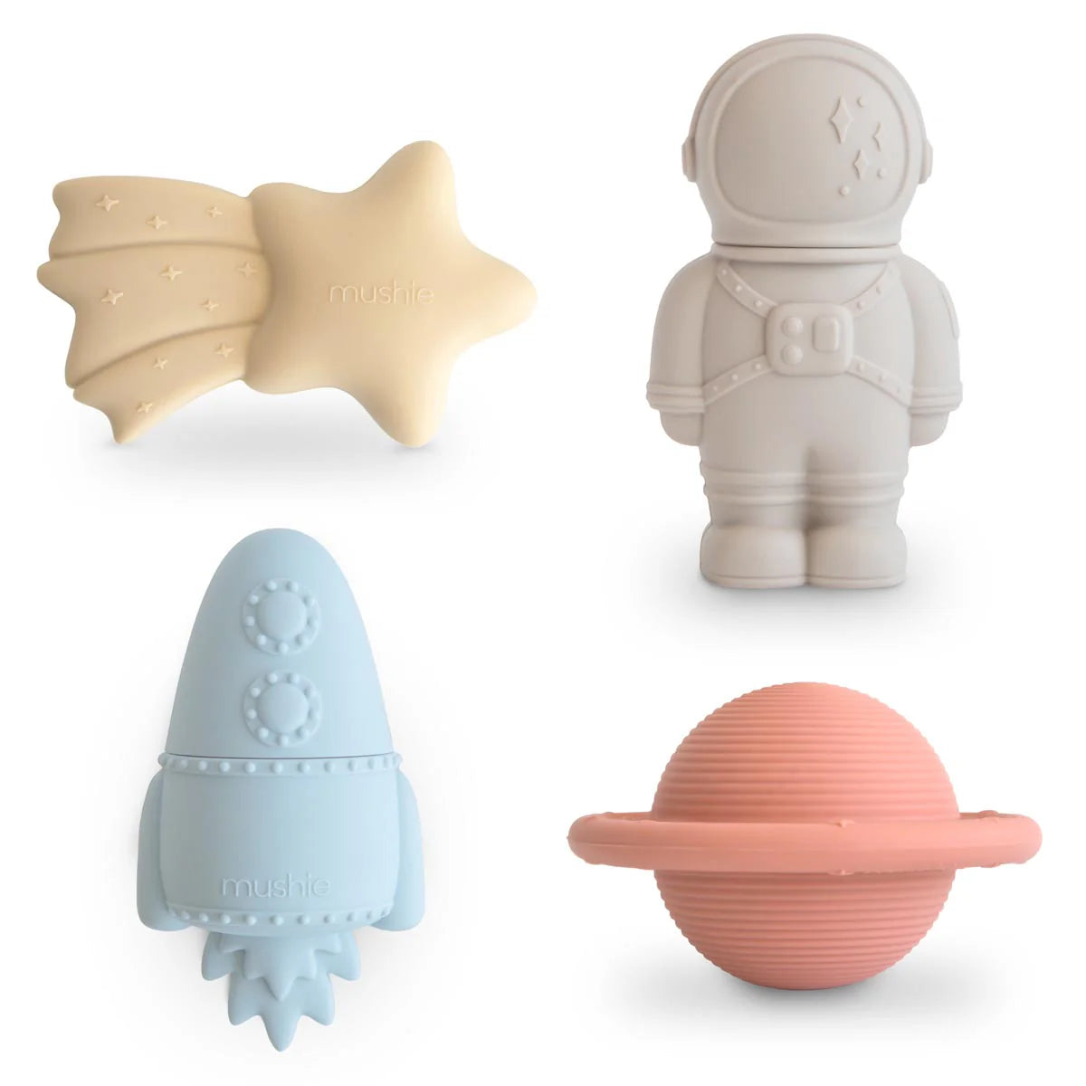 Mushie Space Mold Free Bath Play Set