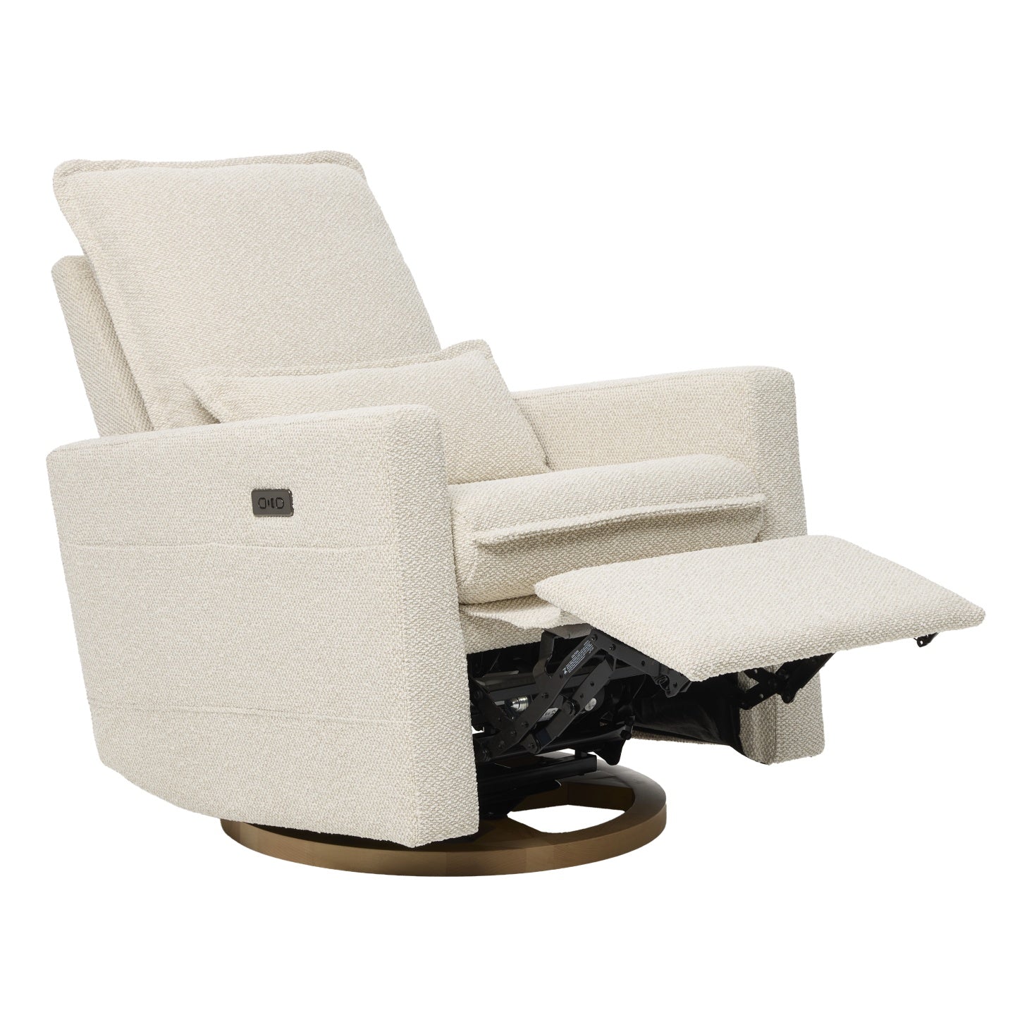 Tweed Glider Rocker Il Tutto Frankie Electric Recliner Glider Nursery Chair Soft Tweed ...
