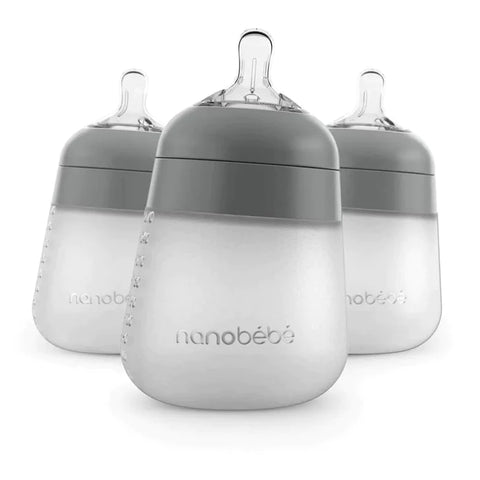 Nanobebe Flexy Silicone Bottle - 3 Pack