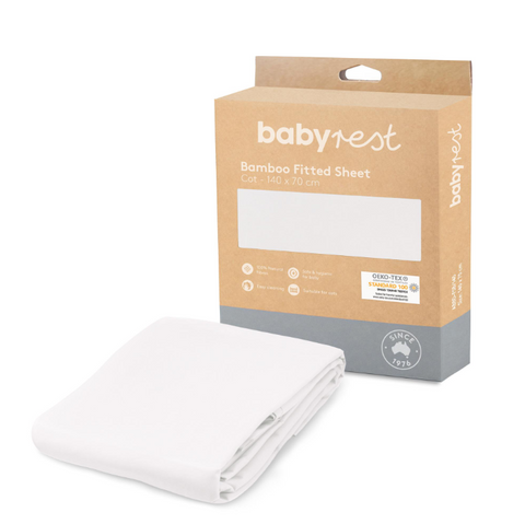 Babyrest Bamboo Fitted Sheet