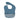 Recycled pouch bib - Blue