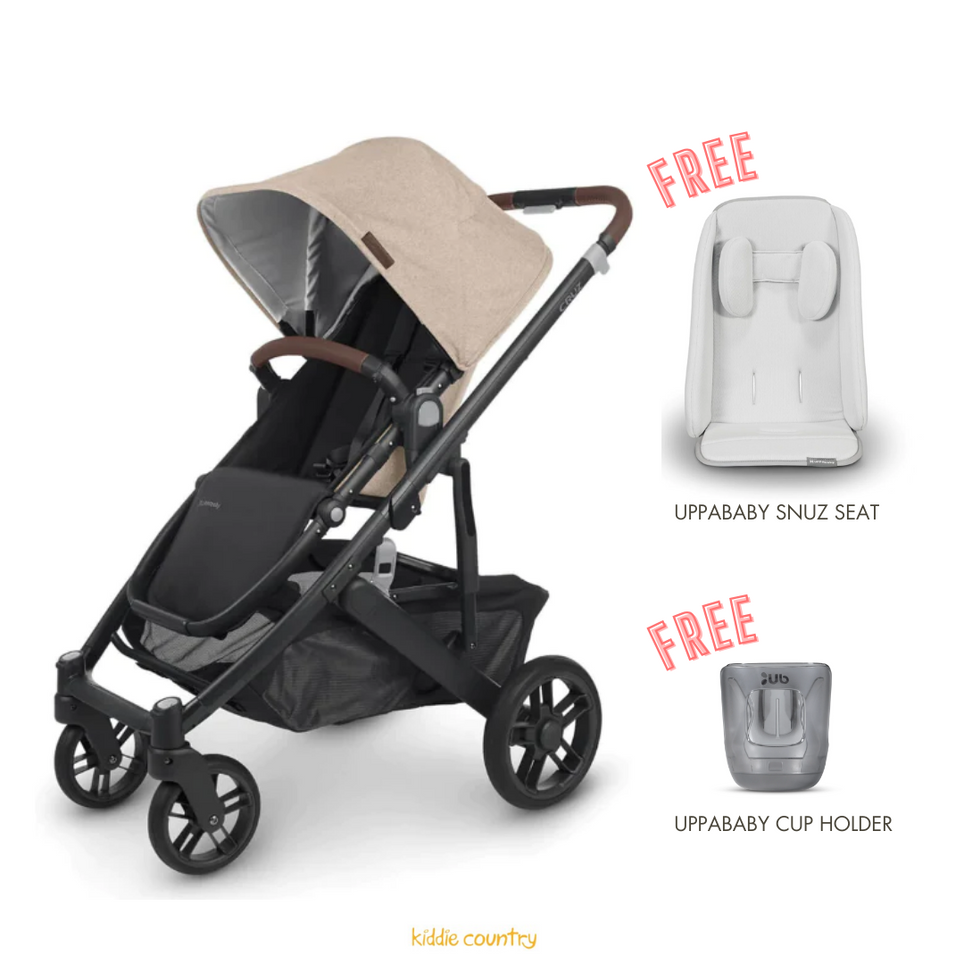 Shop Uppababy Cruz V2 Free Snug Seat Cupholder Online Melbourne at Kiddie Country