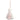 Mamas & Papas WTTW Chime Duck Travel Toy Pink — soft pink fabric duck with hidden chime, pram clip
