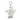 Mamas & Papas WTTW Chime Duck Travel Toy Grey — soft fabric duck with hidden chime bell, pram clip