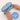 silicone bib - ocean