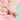 Soother Clip - blush + vanilla