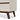 Babyrest Hugo 4 drawer chest, alternate angle in Chestnut Cream