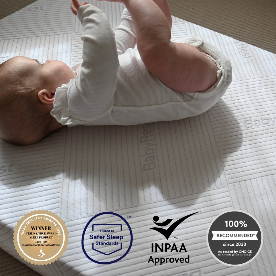 Babyrest DuoCore™️ Bamboo Cot Mattress