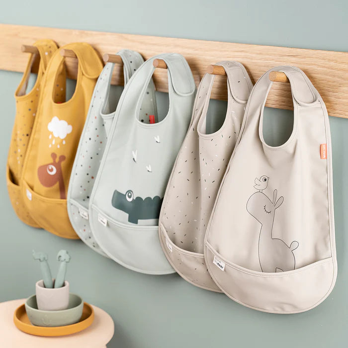 Done by Deer Velcro Bibs 2-Pack Deer Friends