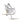 Rear detail of the CYBEX LEMO Chair, Baby Set and harness in Sand White