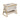 CoZee Breeze Sense bassinet in Toasted Oak & Sand with rocking legs