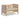 Boori Corindi Baby Cot in Cherry and Almond, higher base position