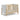Boori Corindi Baby Cot in Barley and Almond, lower base position