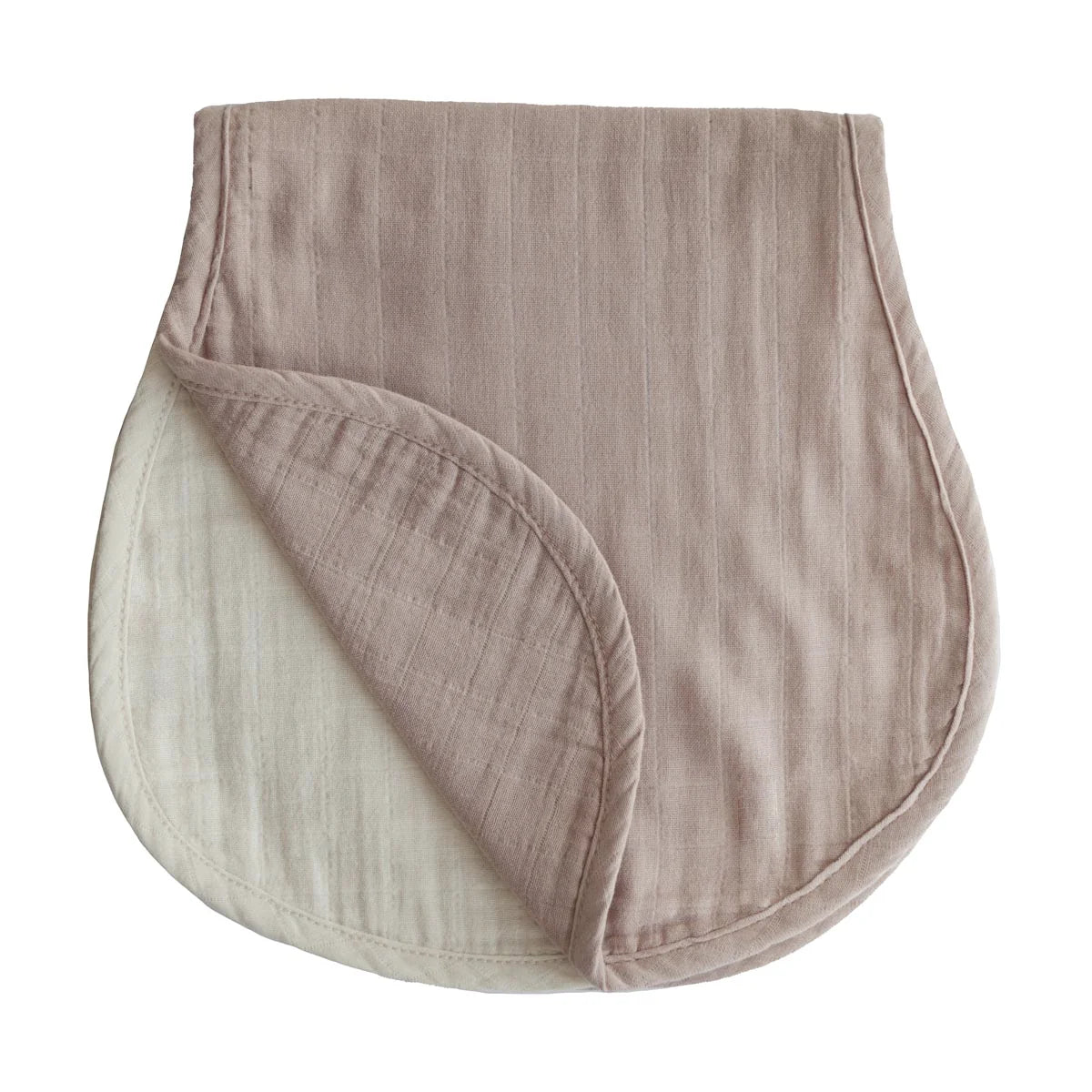 Mushie Organic Cotton Muslin Burp Cloth 2pk
