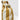 Philé Pram Caddy in Gold Stripe, thermal bottle holder