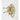 Philé Pram Caddy in Gold Stripe, side view
