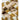 Philé Pram Caddy in Gold Stripe, zipper pull detail
