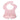 silicone bib - blush