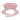 silicone bib - blush