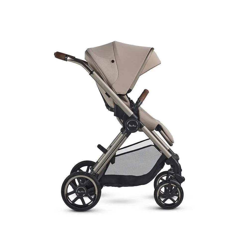 Silver Cross Reef 2 with First Bed Folding Carrycot - Special Edition Frappe