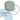 2 in 1 suction plate - sage