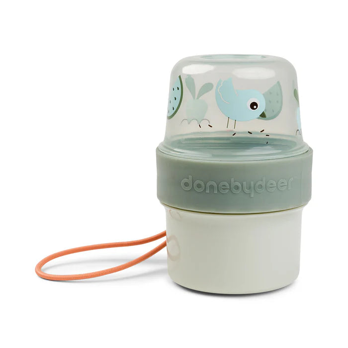 Done By Deer To Go 2-Way Snack Container Small