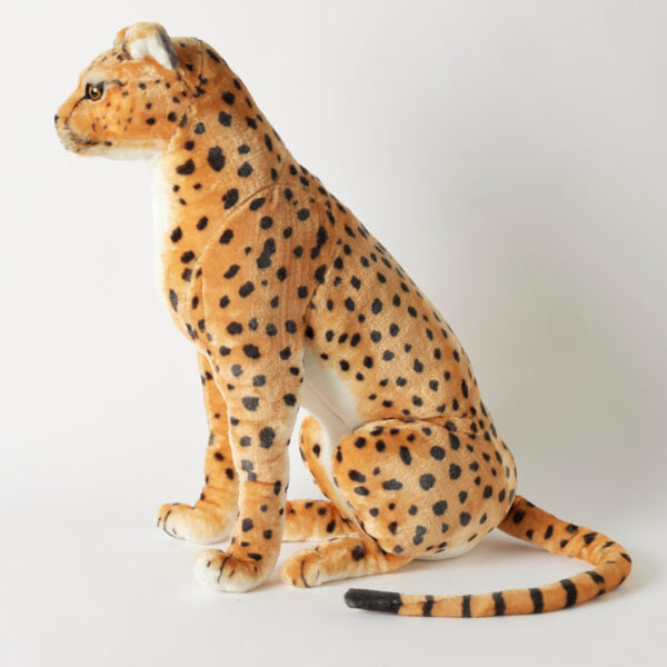 Jiggle & Giggle Large Sitting Cheetah Plush