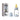 BIBS Baby Glass Bottle Set 120ml Latex  