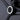 iCandy Core 2 Hub Light illuminated on pushchair chassis — close-up of LED light