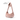 Luna Crossbody tie-up strap detail in Rose Pink