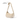 Luna Crossbody tie-up strap detail in Cream